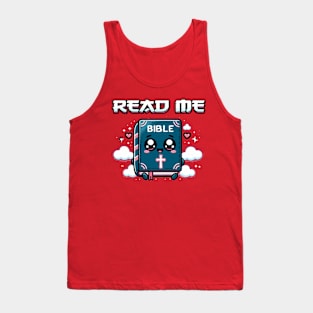 Read Me (The Bible) - Kawaii Japanese Art Tank Top